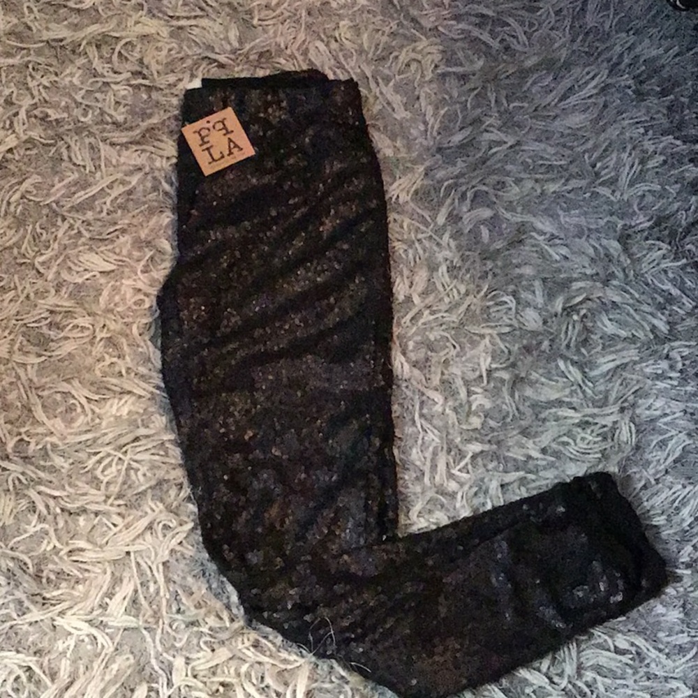 Sequins pants